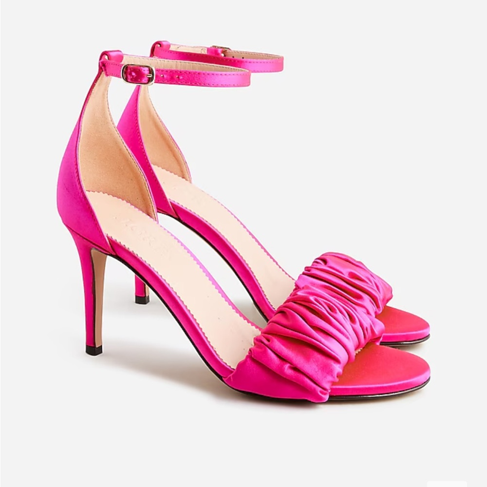 SOLD - J. Crew Rylie Ruched heels